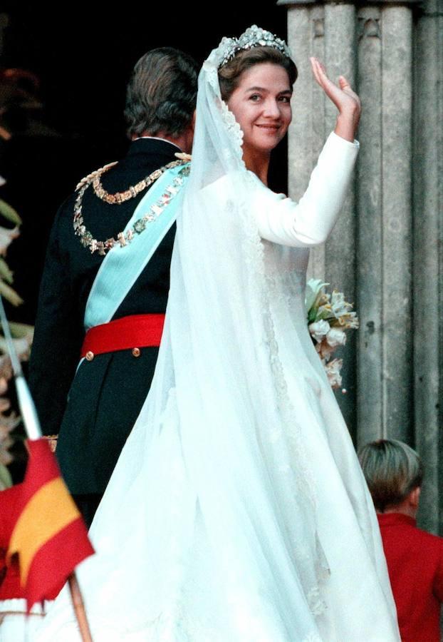 Iñaki Urdangarin y Cristina de Borbón, 20 años de matrimonio en imágenes