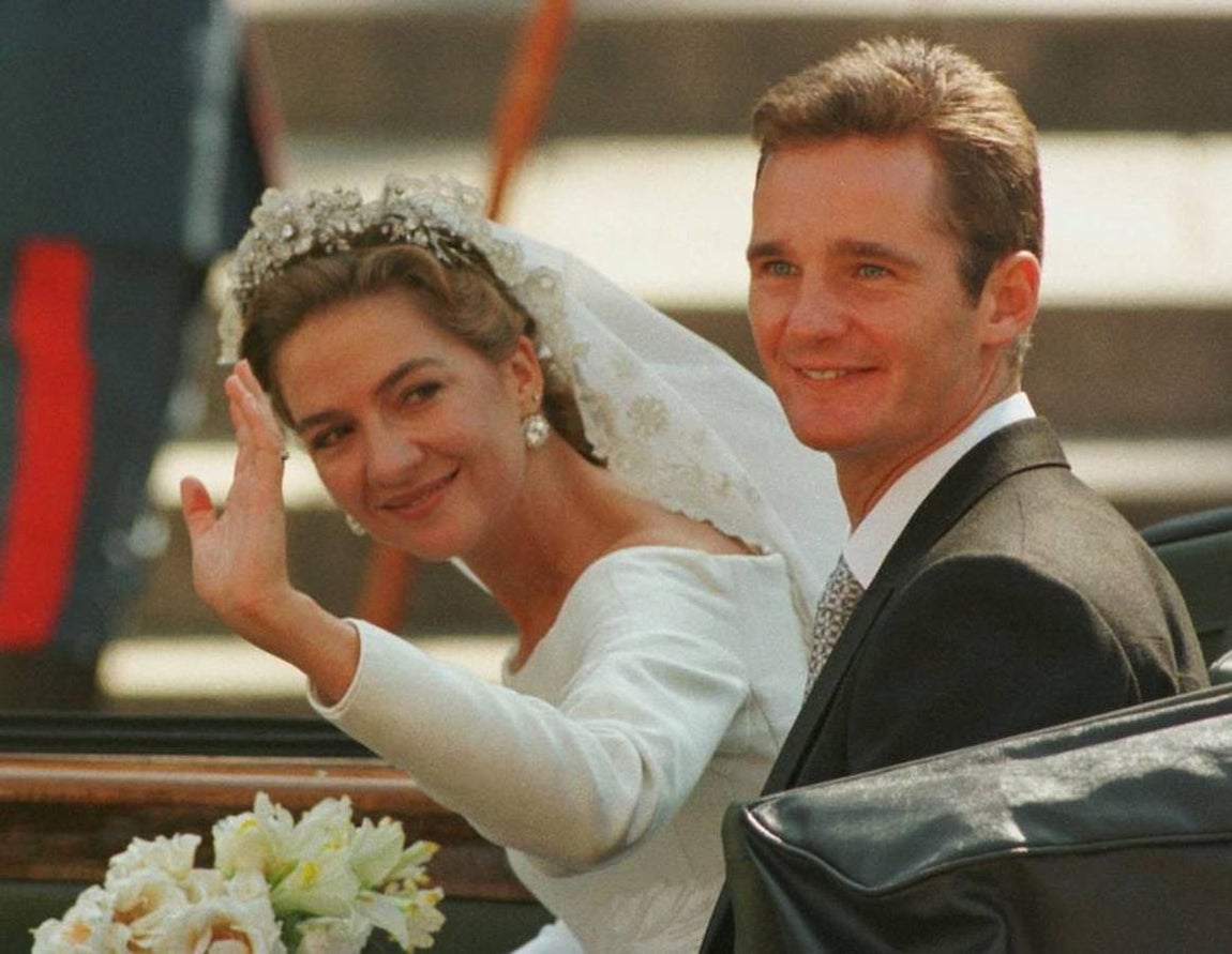 Iñaki Urdangarin y Cristina de Borbón, 20 años de matrimonio en imágenes