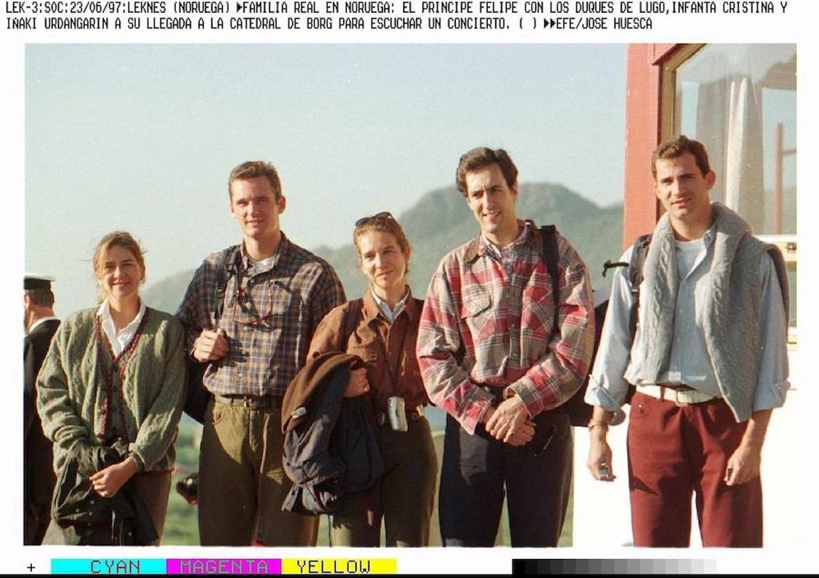 Iñaki Urdangarin y Cristina de Borbón, 20 años de matrimonio en imágenes