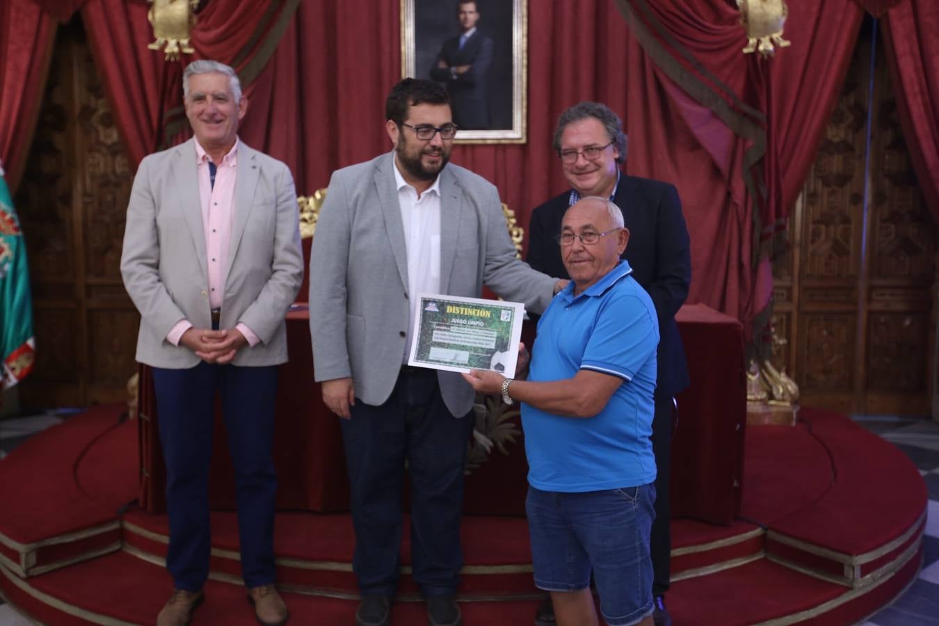 Reconociemiento a los futbolistas más deportivos de la provincia