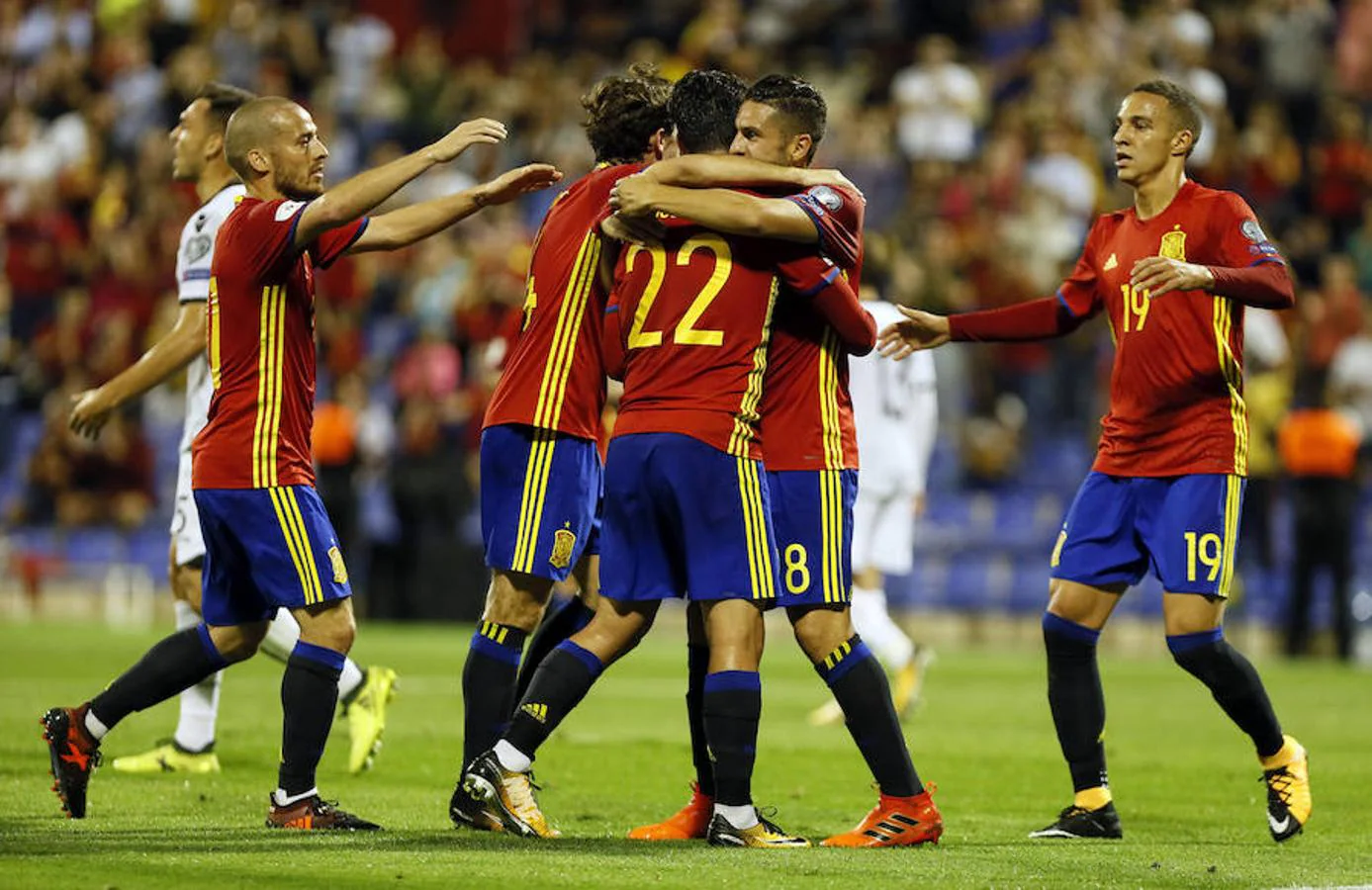 Las mejores imágenes de la victoria de España