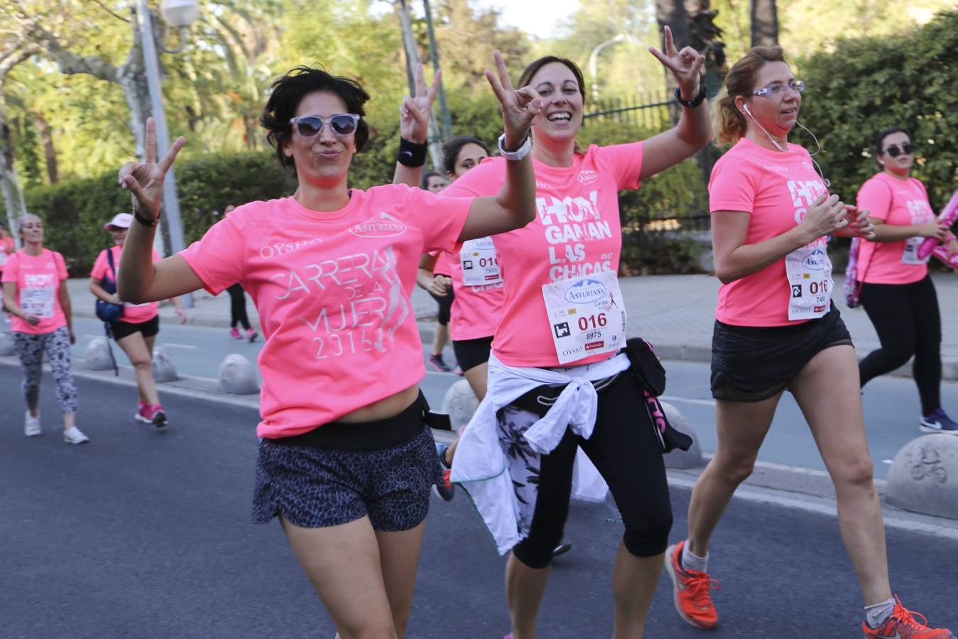 En imágenes, la cancelación de la Carrera de la Mujer