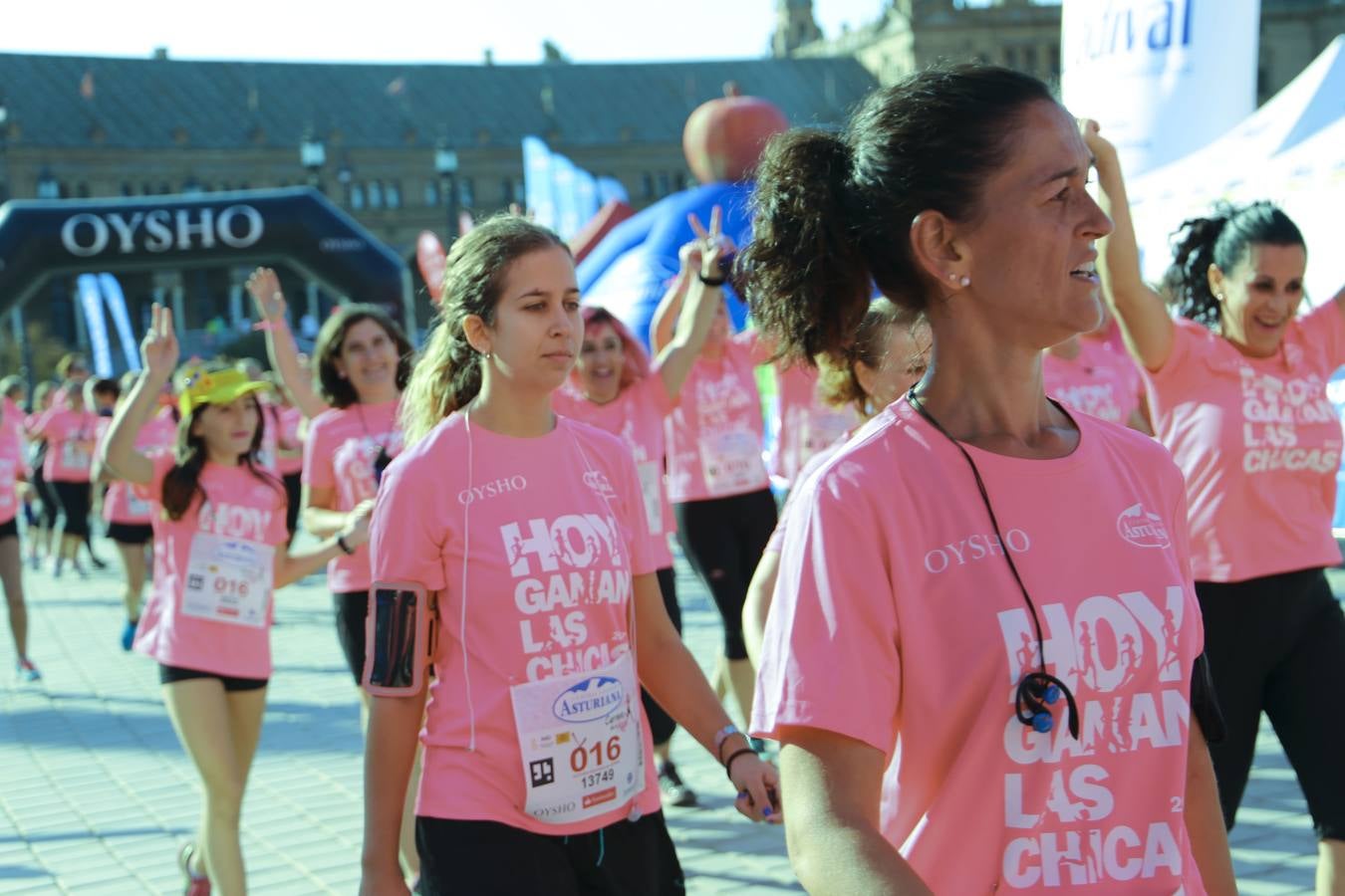 En imágenes, la cancelación de la Carrera de la Mujer