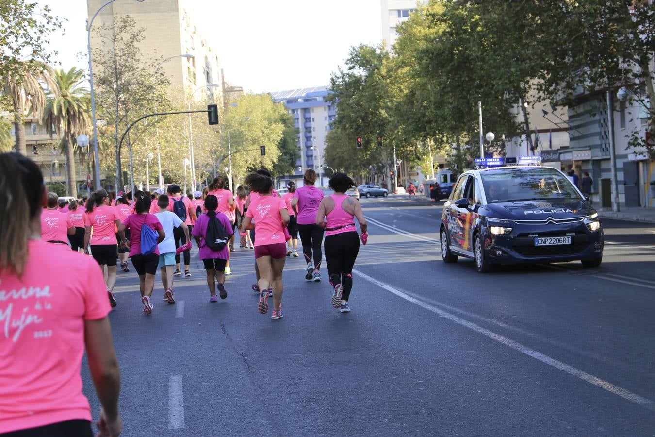 En imágenes, la cancelación de la Carrera de la Mujer