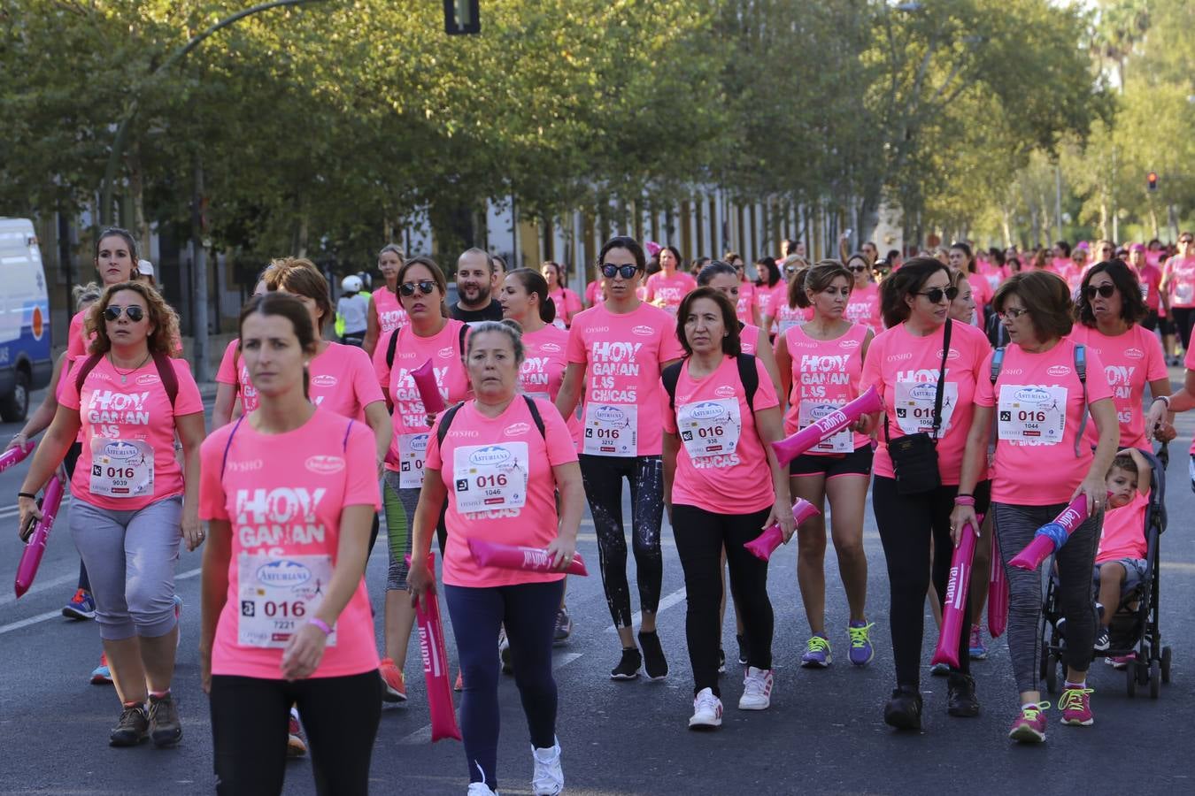 En imágenes, la cancelación de la Carrera de la Mujer