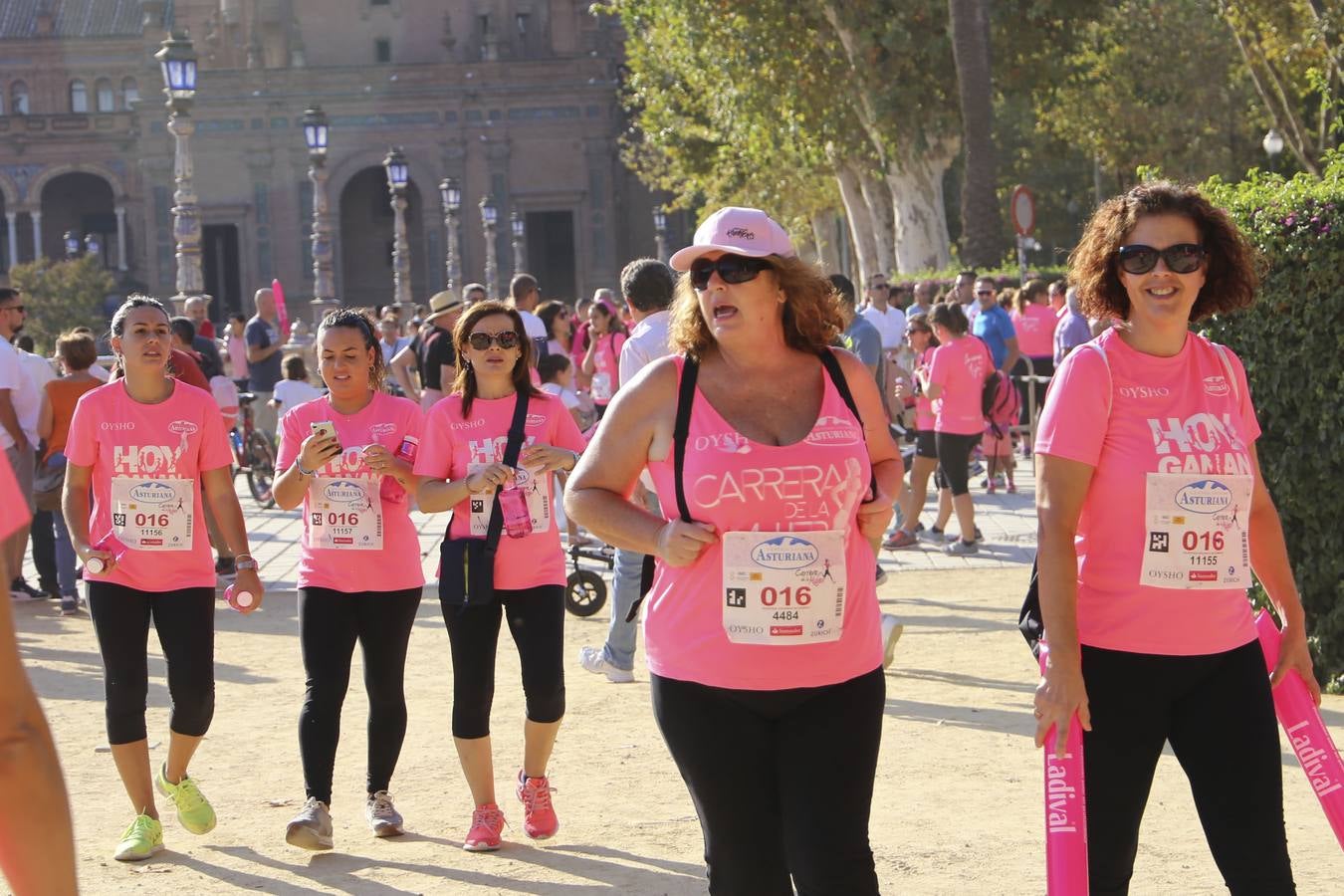 En imágenes, la cancelación de la Carrera de la Mujer