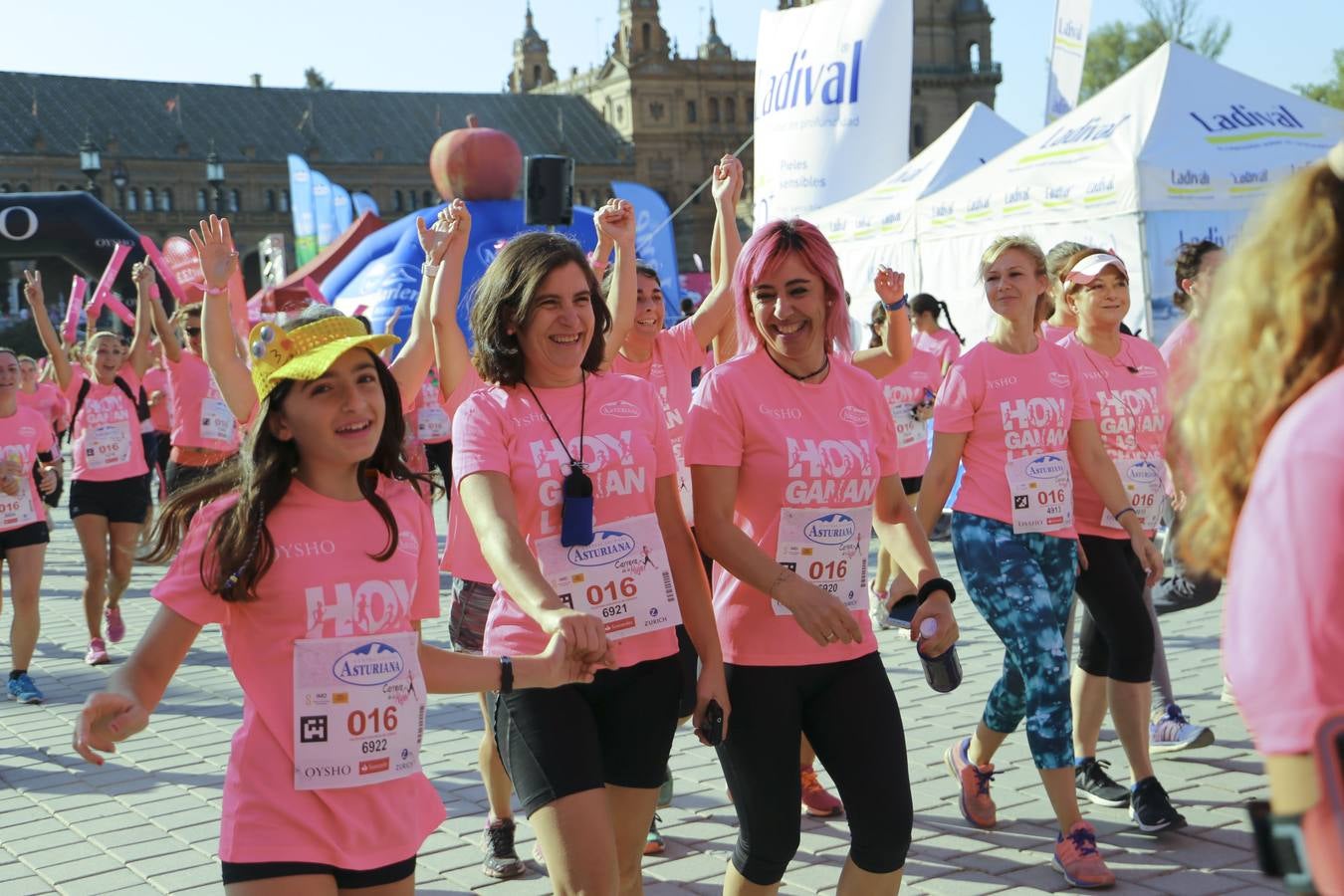 En imágenes, la cancelación de la Carrera de la Mujer