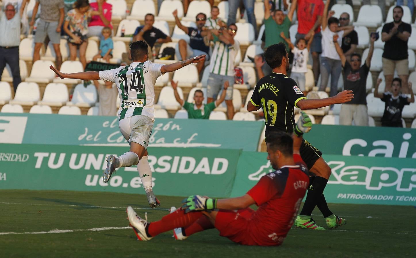 La goleada del Córdoba al Alcorcón, en imágenes