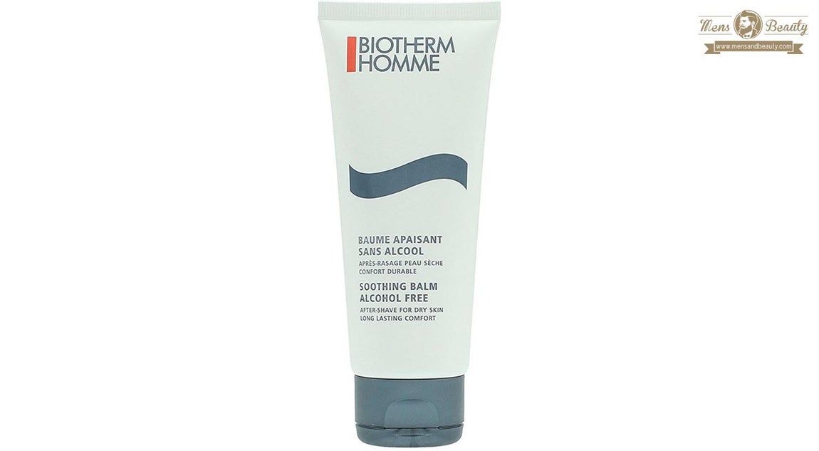 Aftershave Biotherm Home. El afeitado es una acción muy severa para la piel, por eso es recomendable calmarla e hidratarla al terminar para que no se resienta. Esta opcón es apta para las pieles más sensibles porque no tiene alcohol y sus propiedades calmantes y cicatrizantes ayudan a una rápida recuperación. Cuando el afeitado es diario, contar con un buen aftershave es imprescindible para mantener la salud de la piel. Precio: Desde 35 euros.