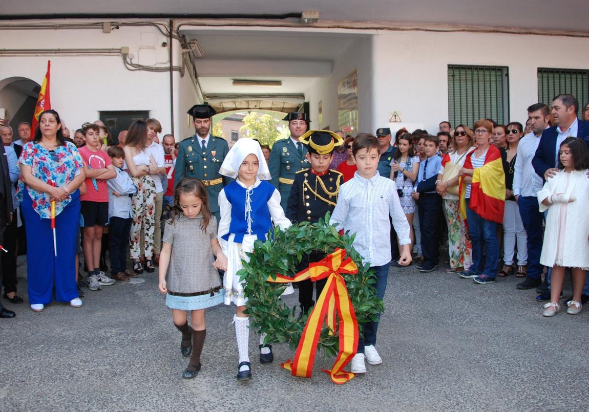 El acto homenaje a la Guardia Civil de Talavera, en imágenes
