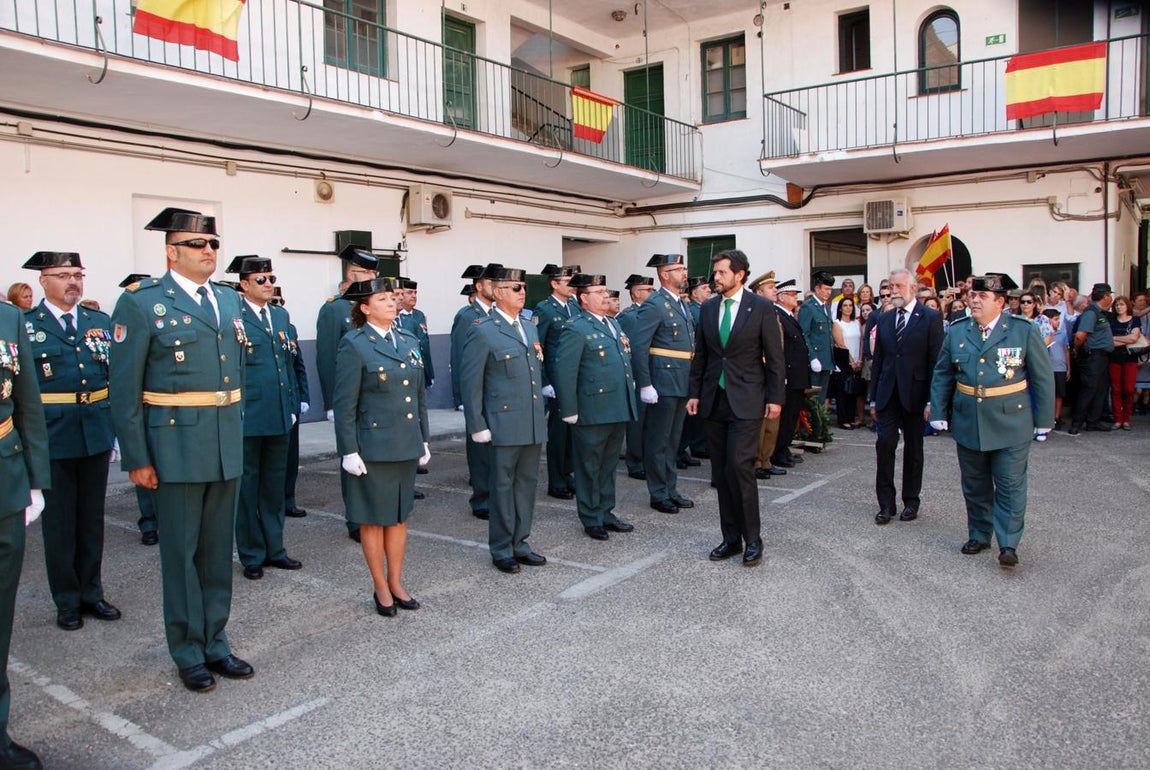 El acto homenaje a la Guardia Civil de Talavera, en imágenes