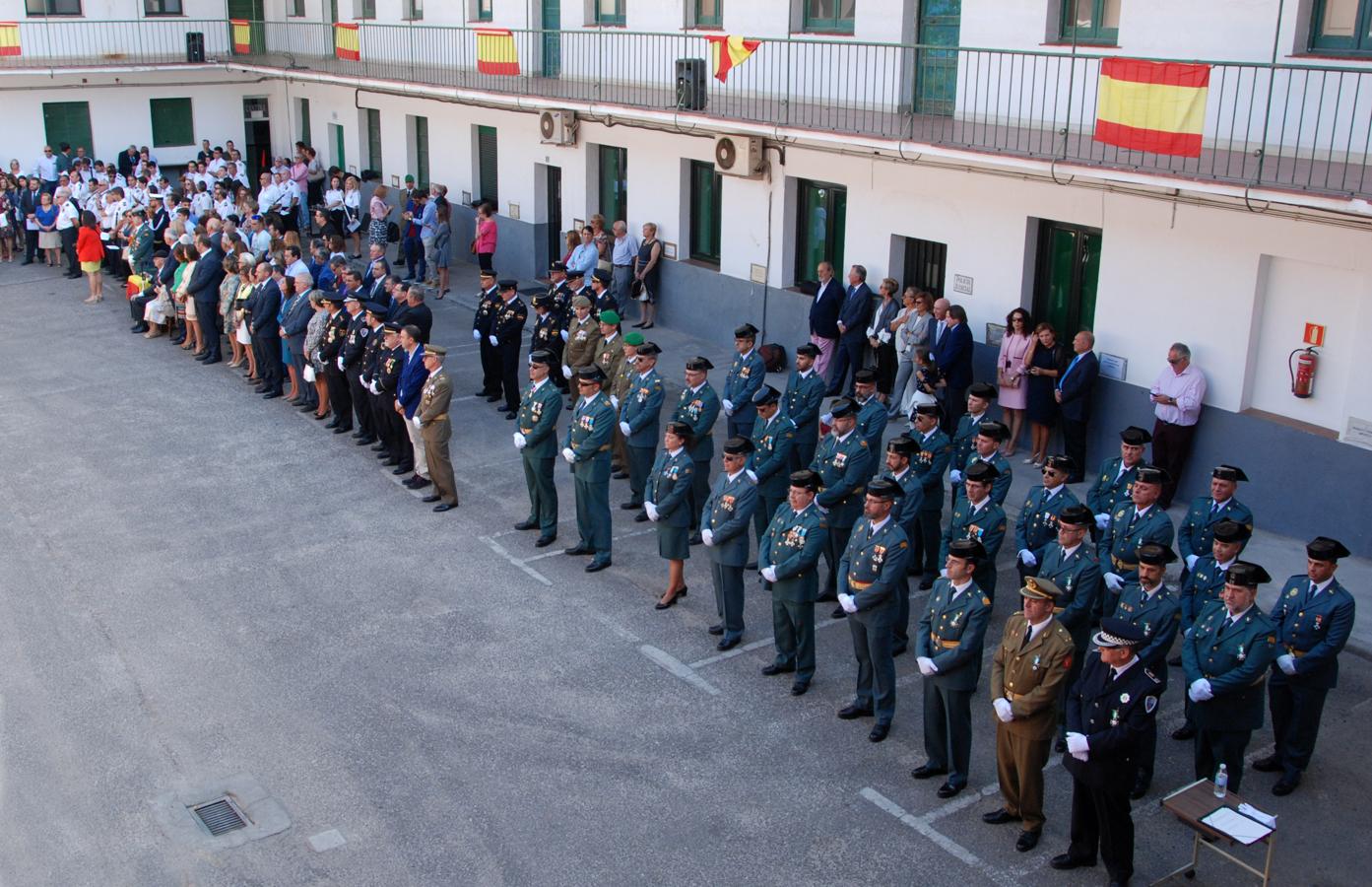 El acto homenaje a la Guardia Civil de Talavera, en imágenes