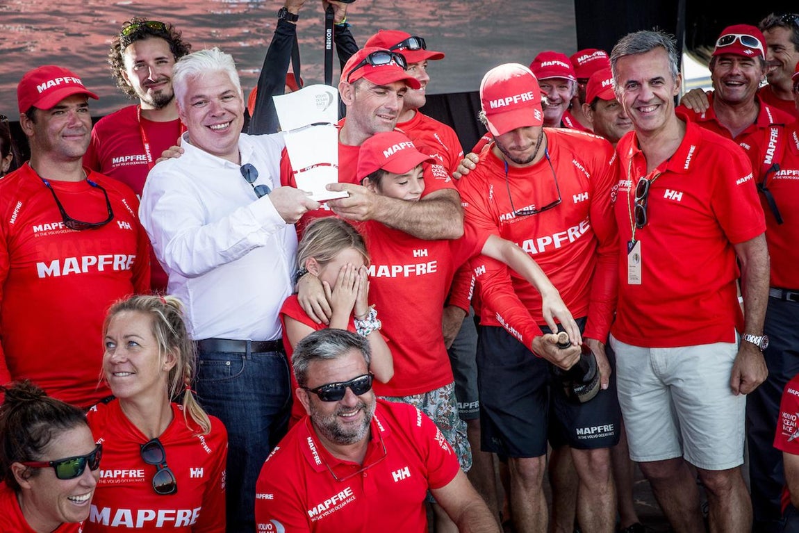 La costera del «Mapfre» en fotos