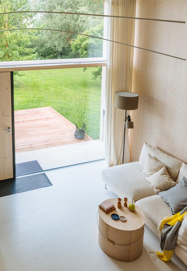 Entrada y salón. La empresa define a Koda como «una solución que da más libertad para hacer cambios y que se adapta a las necesidades de cada cual»