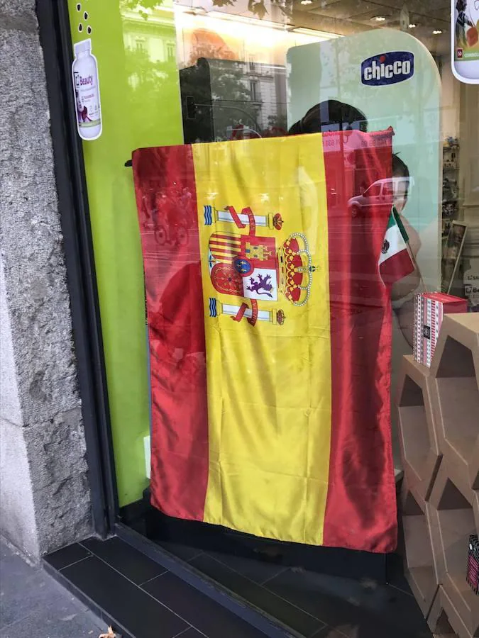 Una tienda del centro de Madrid. 