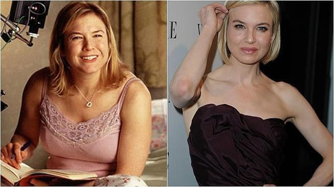 Renée Zellweger. Para encarnar a la protagonista de «El diario de Bridget Jones», Renée Zellweger tuvo que engordar para resultar creíble como Bridget, siempre atribulada por la báscula pero dispuesta a consumir una tarrina de helado. La ctriz subió más de 10 kilos y repitió operación para la secuela del film.