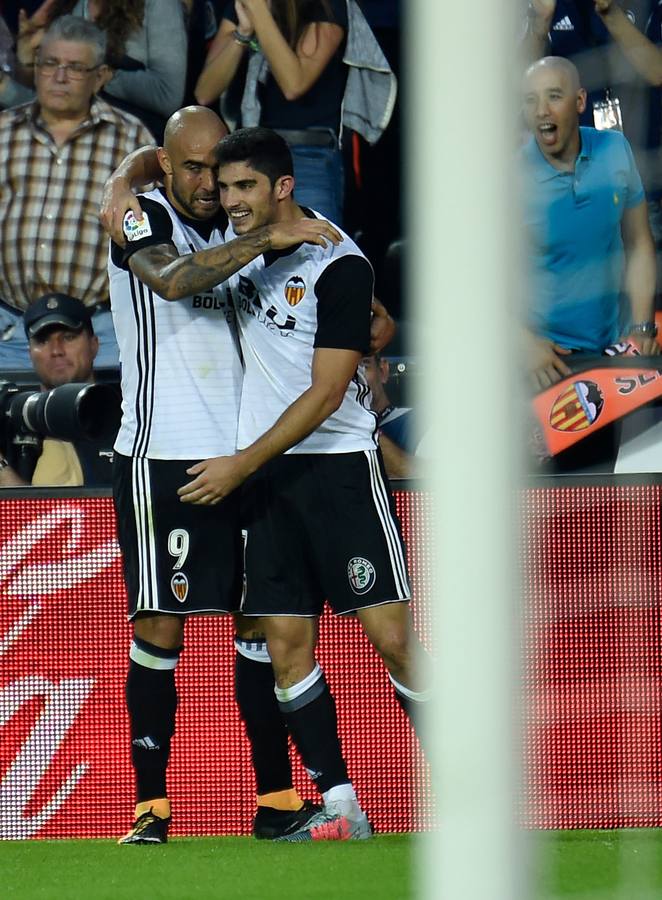 Las imágenes de la derrota del Sevilla FC ante el Valencia