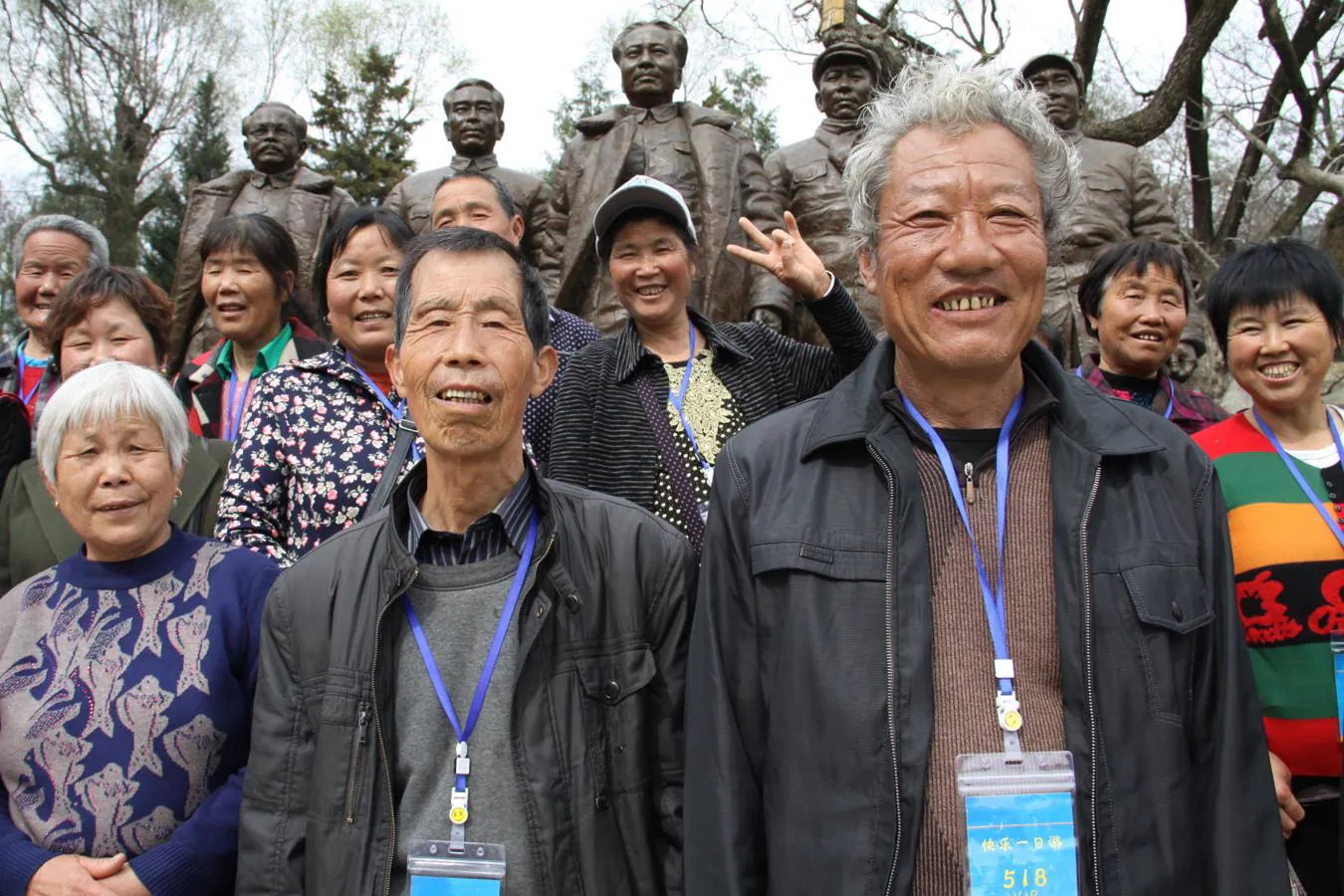 Con sus estatuas de Mao Zedong y lugares revolucionarios, la base de la guerrilla comunista en Yan´an es un lugar de peregrinación para los turistas chinos, sobre todo los humildes campesinos. 