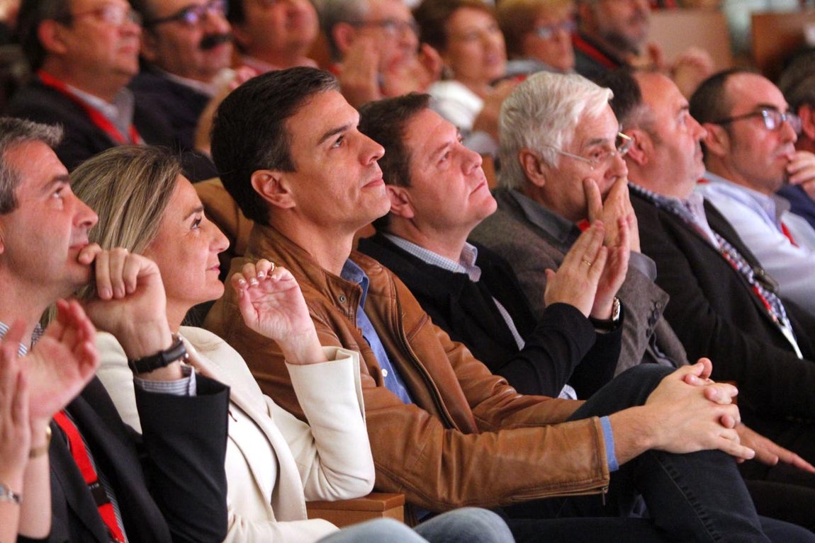 La inauguración del XI Congreso Regional del PSOE, en imágenes