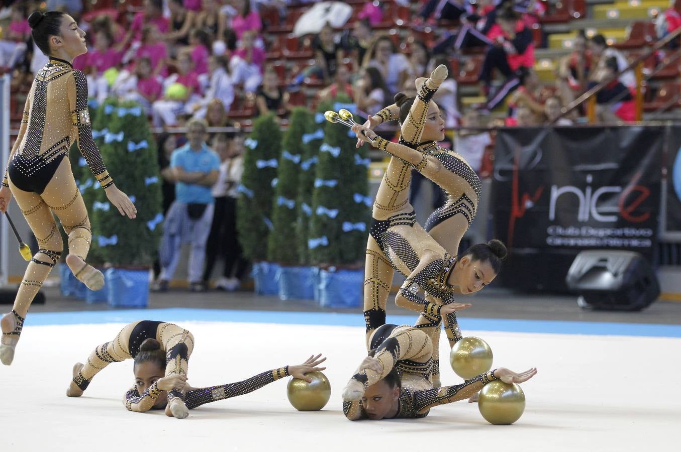 El Torneo Nacional de Gimnasia Rítmica, en imágenes