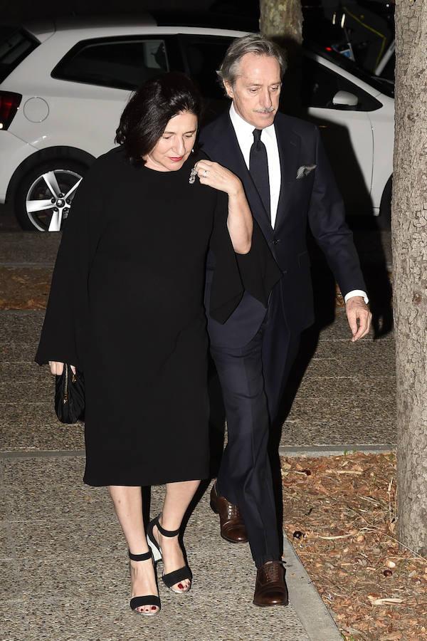 El diseñador Roberto Torretta con su mujer Carmen Echevarría. 