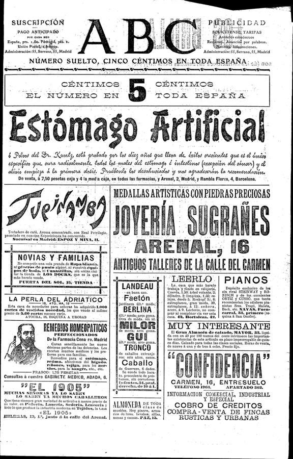 Las portadas históricas de ABC