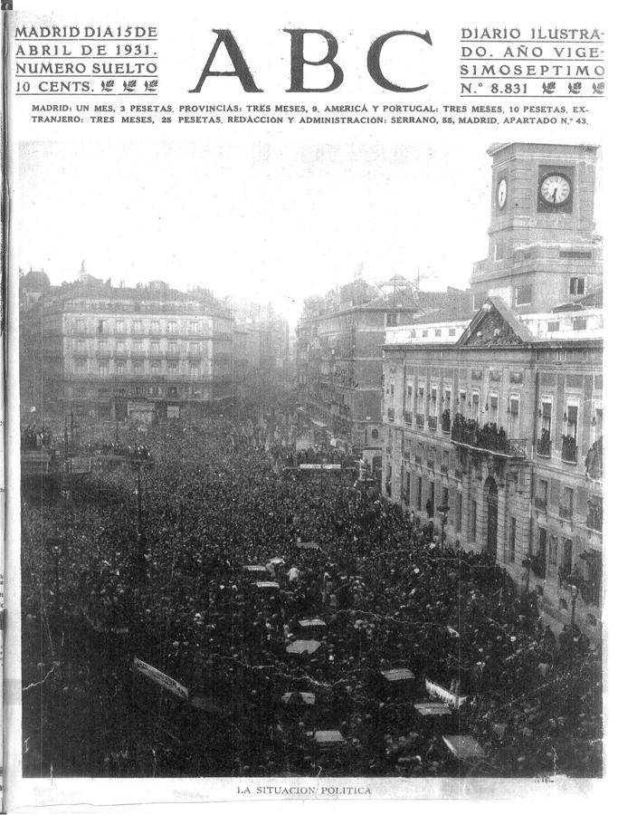 Las portadas históricas de ABC