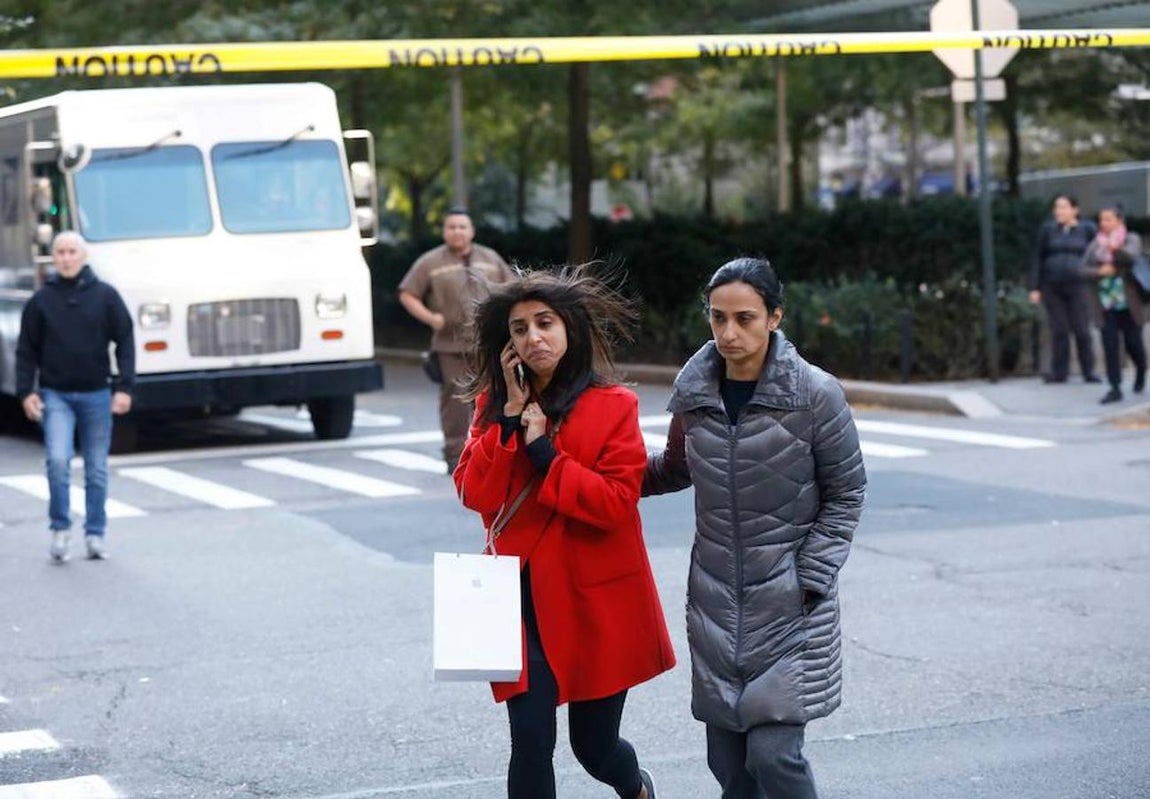 El atropello masivo en el sur de Manhattan, en imágenes. 