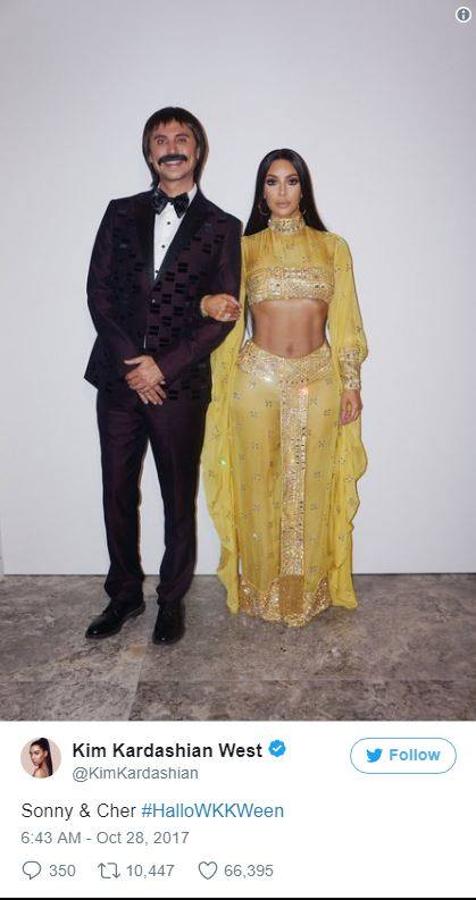 Kim Kardashian y su mejor amigo, Jonathan Cheban. 