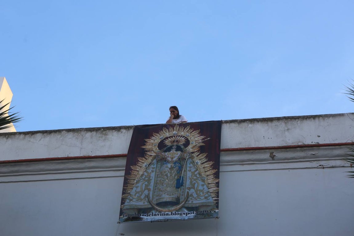 La procesión de la Virgen de La Palma de Cádiz, en imágenes