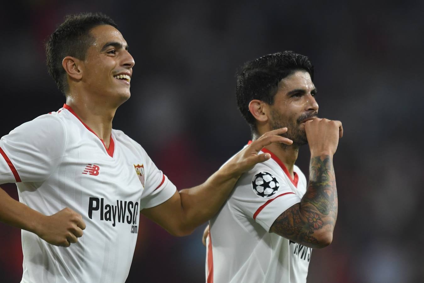 Las mejores imágenes de la victoria del Sevilla FC ante el Spartak