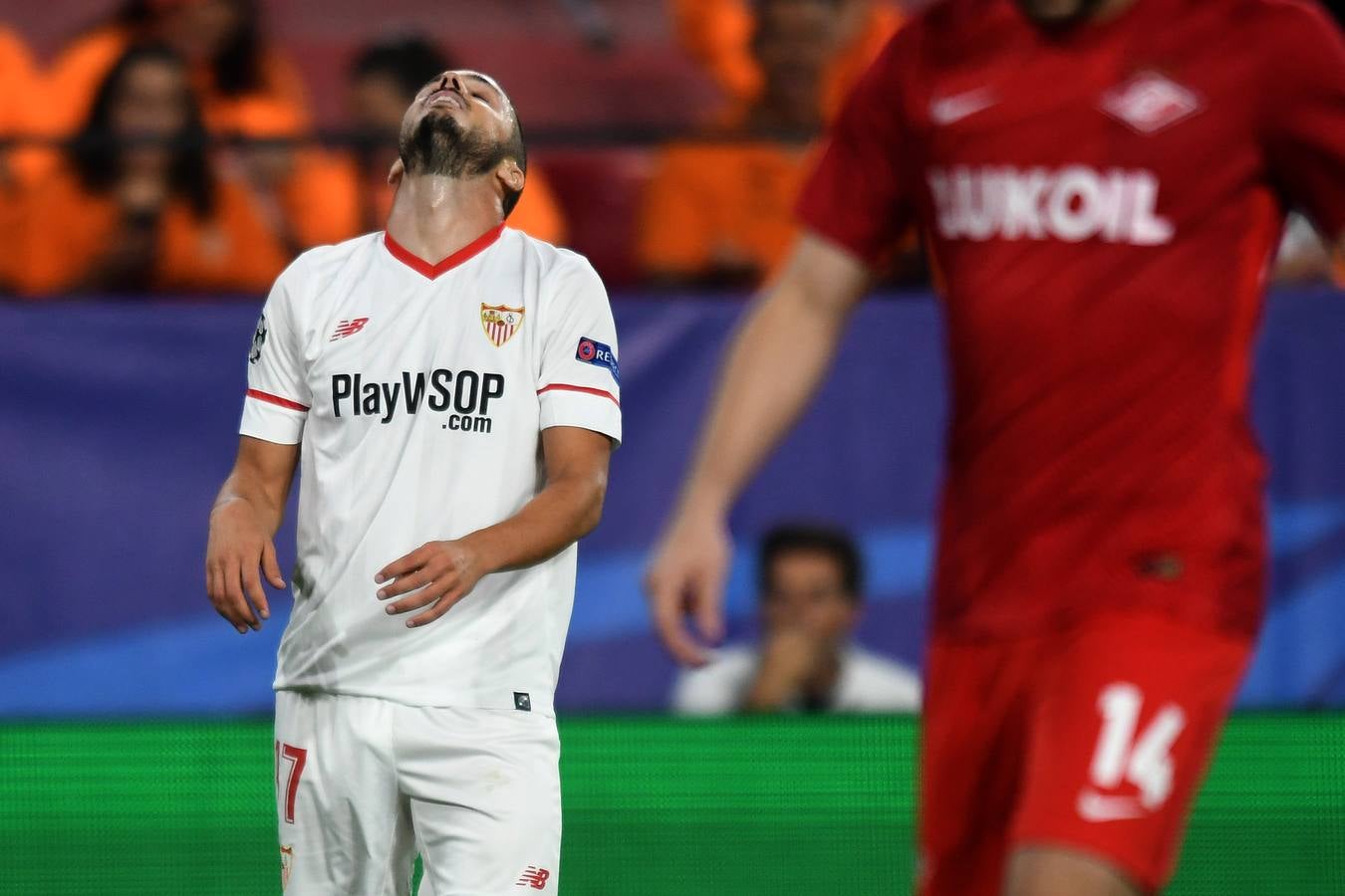 Las mejores imágenes de la victoria del Sevilla FC ante el Spartak