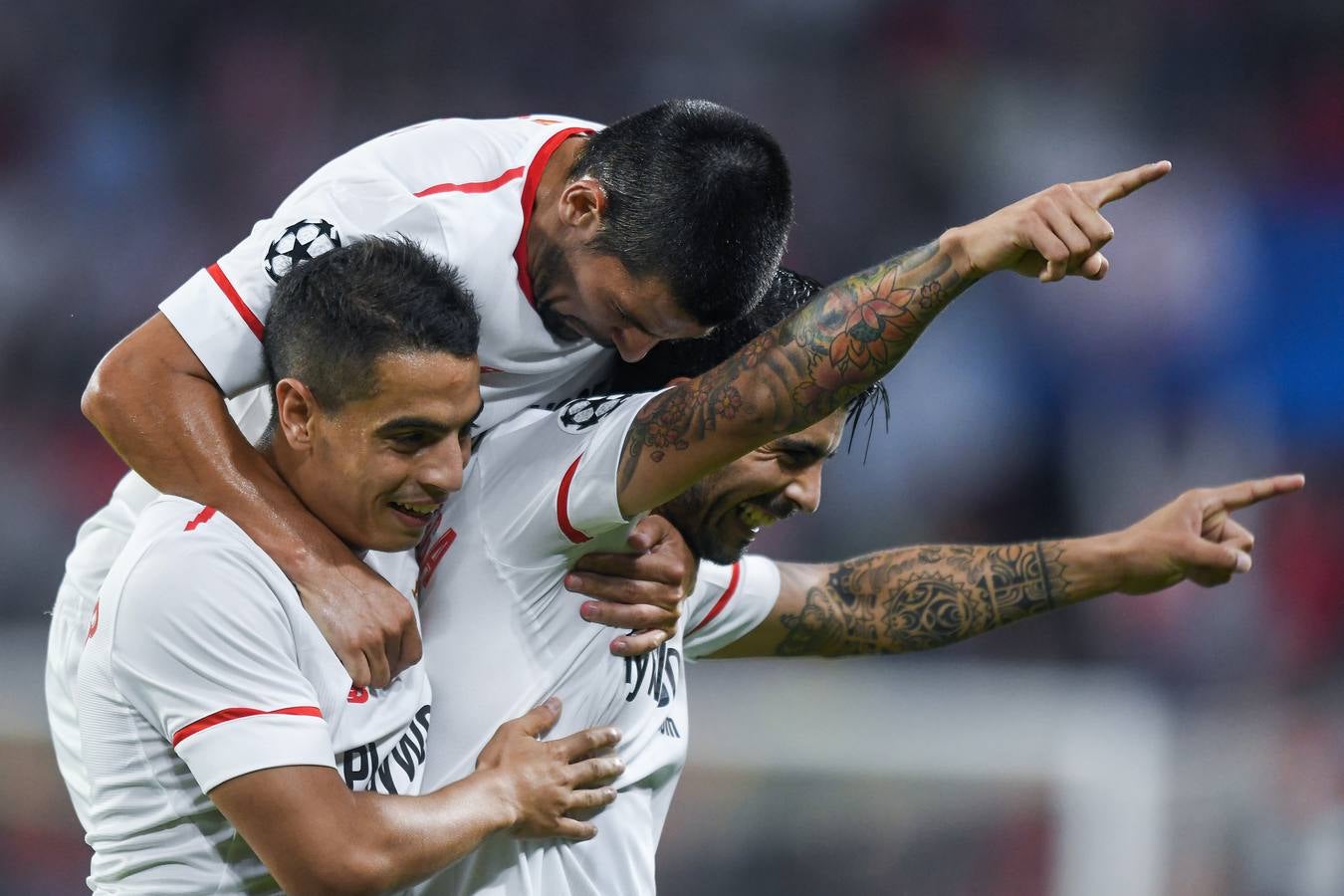 Las mejores imágenes de la victoria del Sevilla FC ante el Spartak