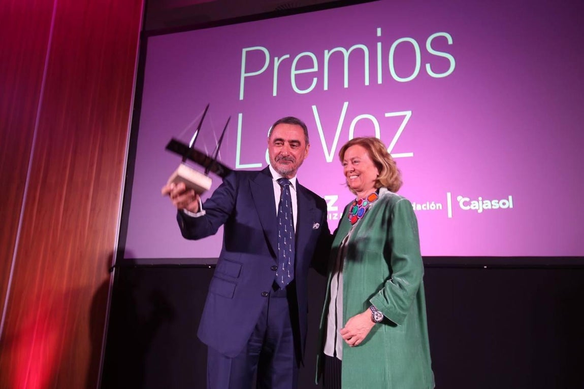 Imágenes de la entrega de los premios LA VOZ