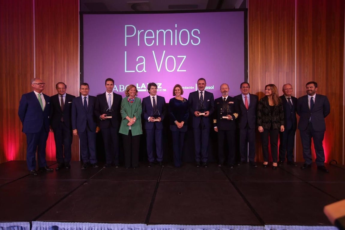 Galería con todas las imágenes de la entrega de los premios LA VOZ