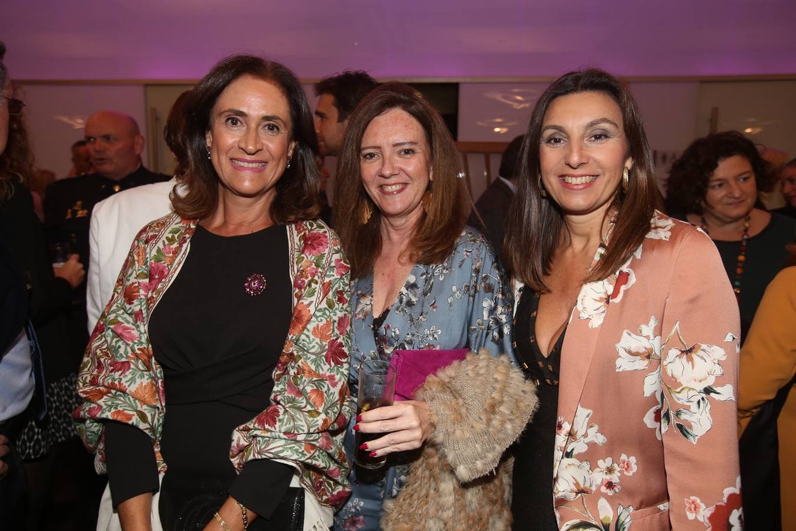 Andrea Mejías, Cristina Guilloto y María José de la Rosa. 