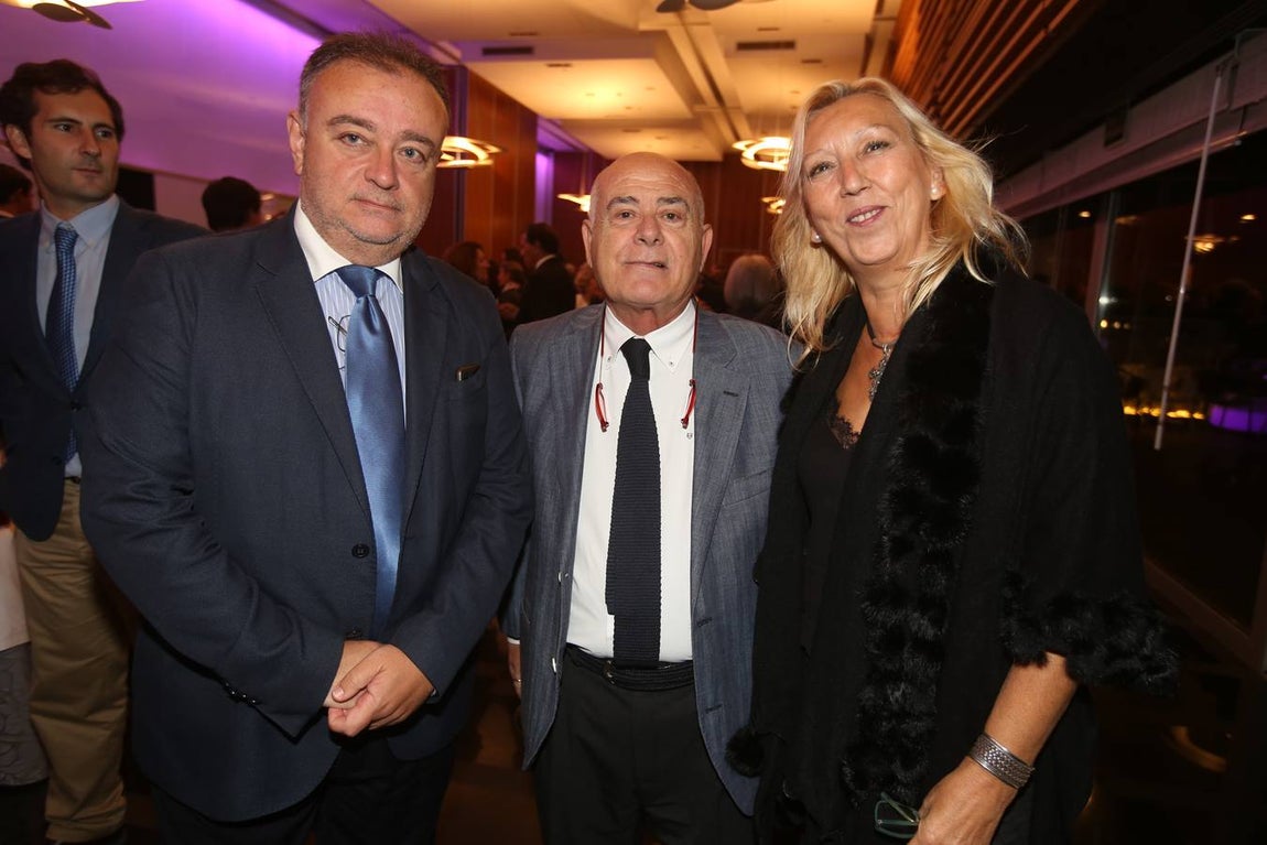 Jesús Perulero, Antonio Grimaldi y María Carmen Pedemonte. 