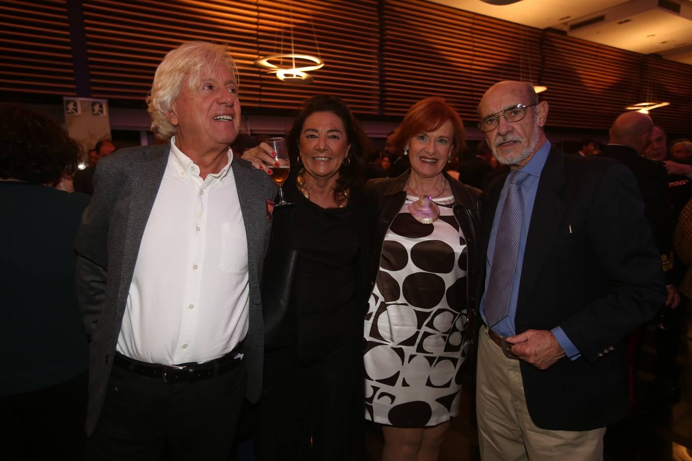 Julio Malo de Molina, Carmen Fraisoli, María Teresa Fernández-Shaw y Miguel Arriero. 