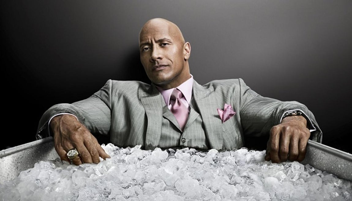 Spencer, de 'Ballers'. Un estilo mucho más atrevido es el que vemos en la serie 'Ballers' gracias a su protagonista. Trajes de raya diplomática y tonos malvas son sus favoritos.