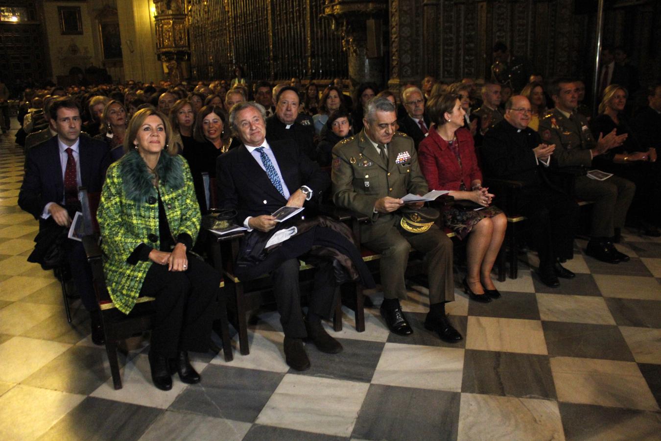 Cospedal y Page, en el concierto del 125 Aniversario de la Inmaculada en la catedral de Toledo