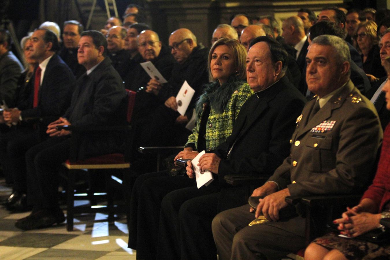 Cospedal y Page, en el concierto del 125 Aniversario de la Inmaculada en la catedral de Toledo