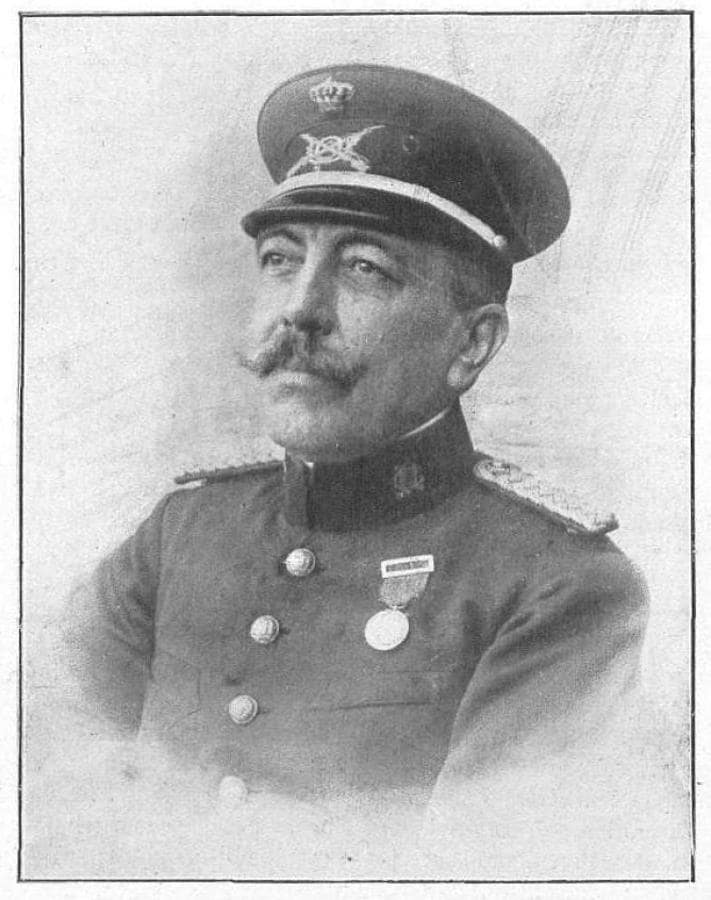 Manuel González Simancas, comandante de Infantería en La Ilustración Militar (septiembre de 1910). 