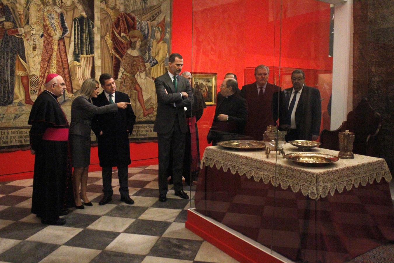 La visita de Felipe VI a Toledo, en imágenes