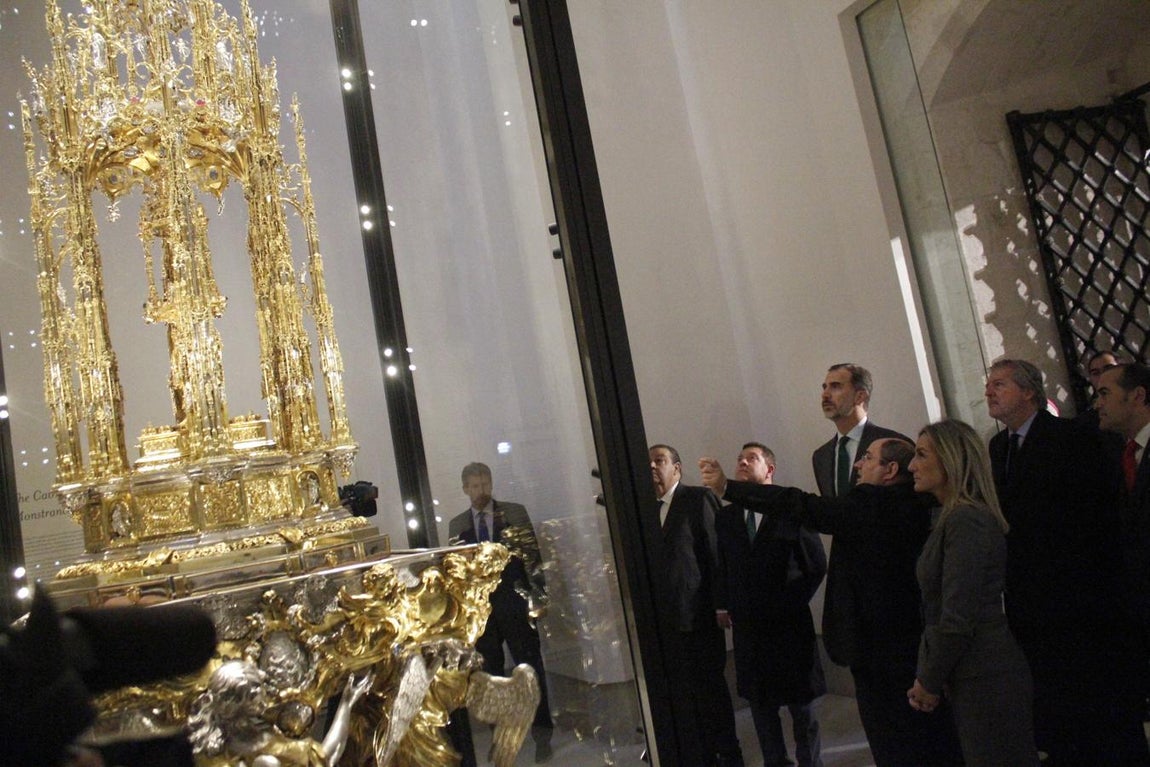 La visita de Felipe VI a Toledo, en imágenes
