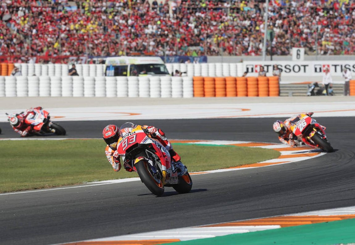 Las mejores imágenes del título de Marc Márquez