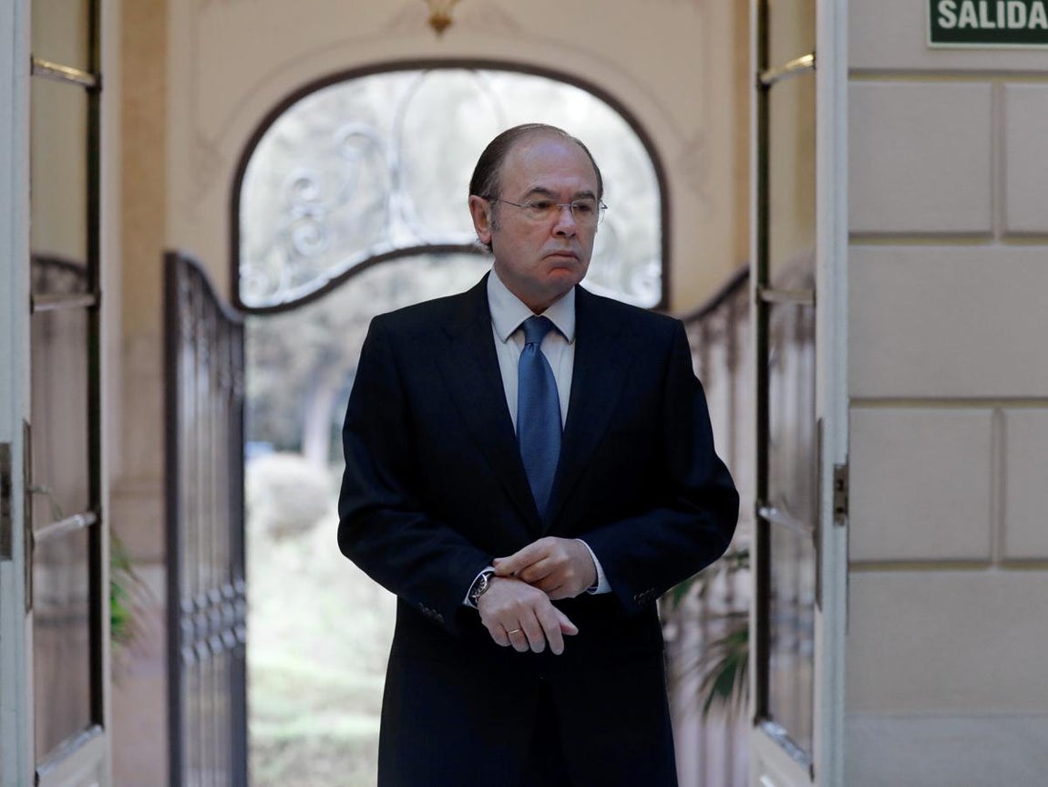 El presidente del Senado, Pío García-Escudero. 