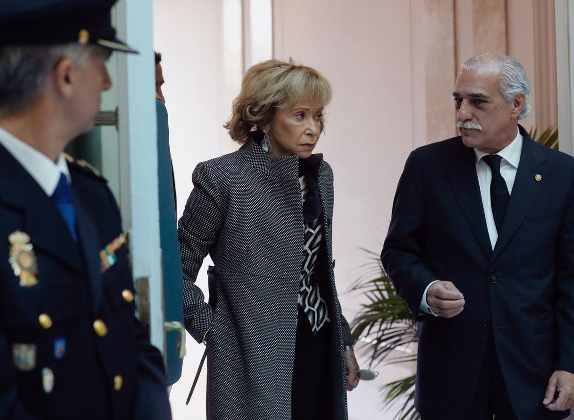 María Teresa Fernández de la Vega, exvicepresidenta del Gobierno socialista. 