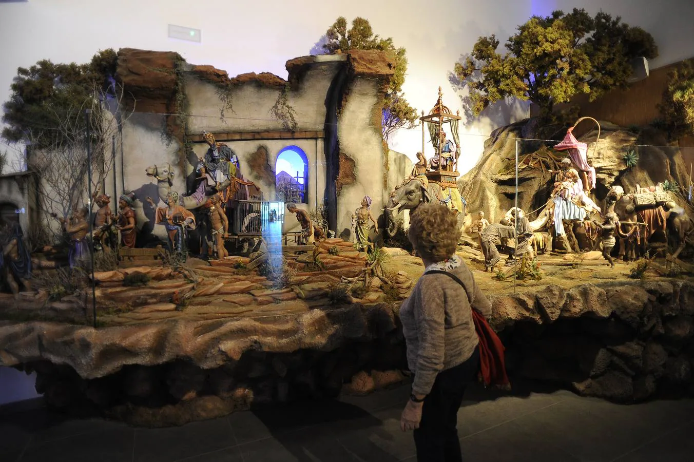 El mayor museo de Belenes, en Mollina (Málaga), visto al detalle