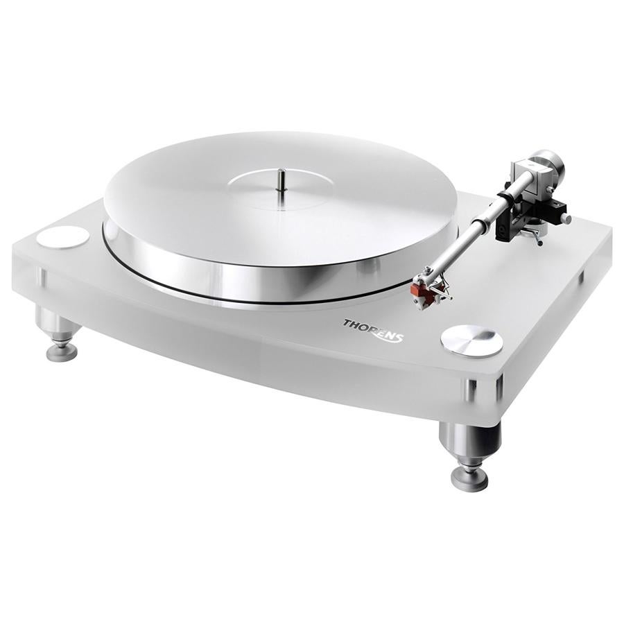 Reproductor de Vinilos TD-2035. Gracias a la elaboración de los circuitos de control, un zócalo de acrílico extremadamente estable y una bandeja de aluminio pesado se consigue la mejor calidad de sonido (Precio en Amazon desde 4.519€)