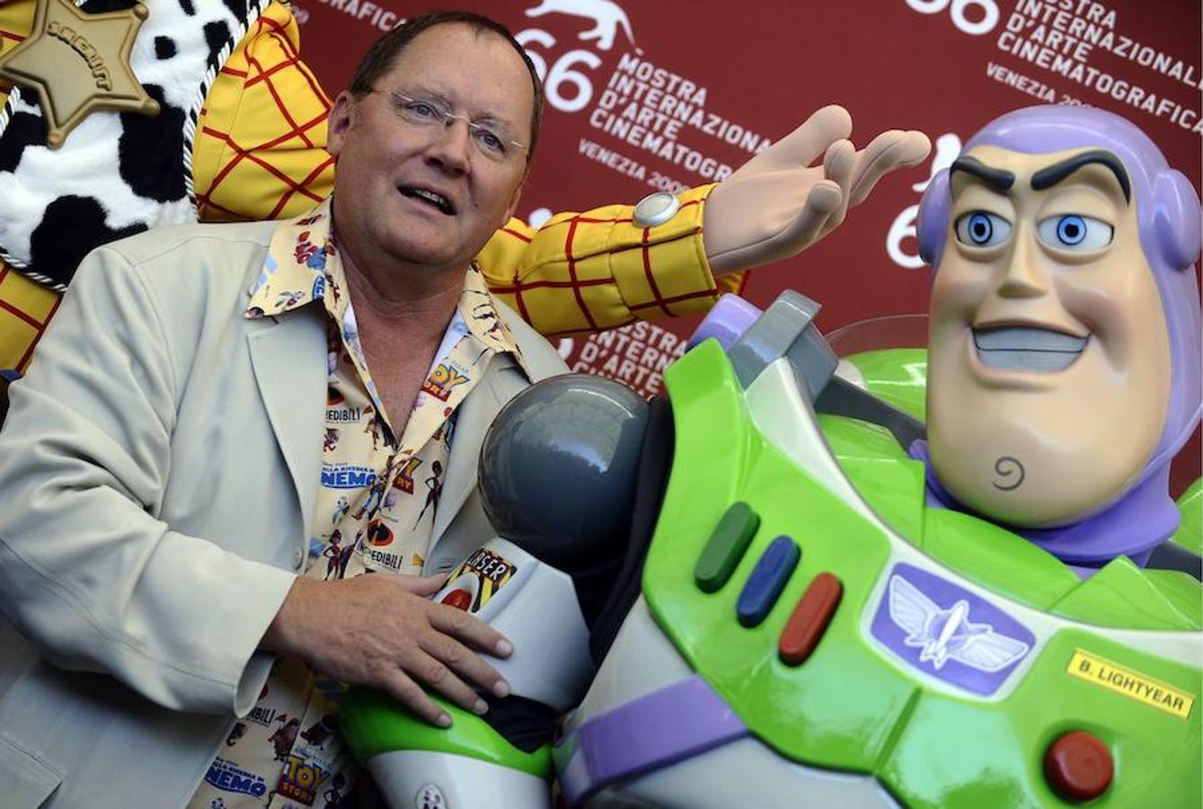 John Lasseter. Jefe creativo de Pixar, se ha tomado una excedencia ante su «comportamiento fuera de lugar» con su personal. 